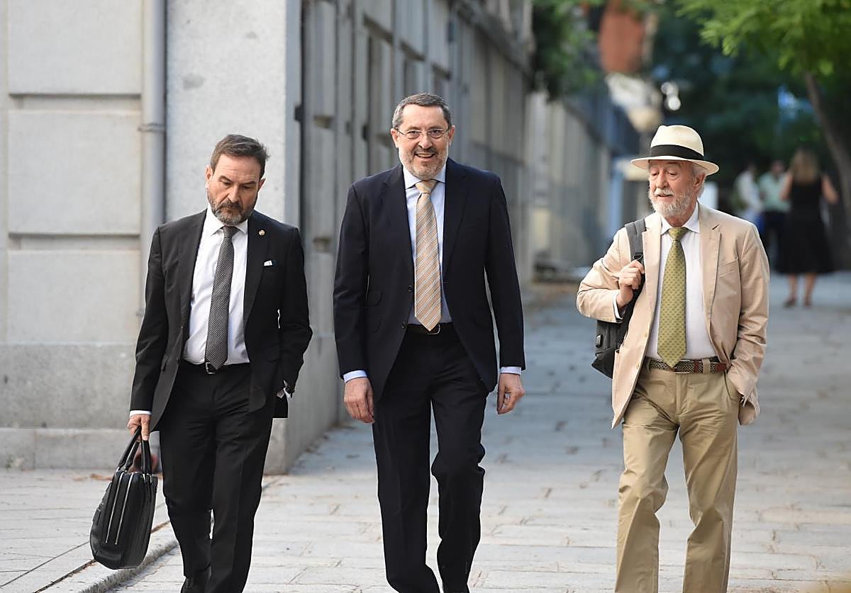 El empresario José Ruz llega al Tribunal Supremo a declarar por el 'caso Koldo', a 4 de julio de 2025, en Madrid (España)