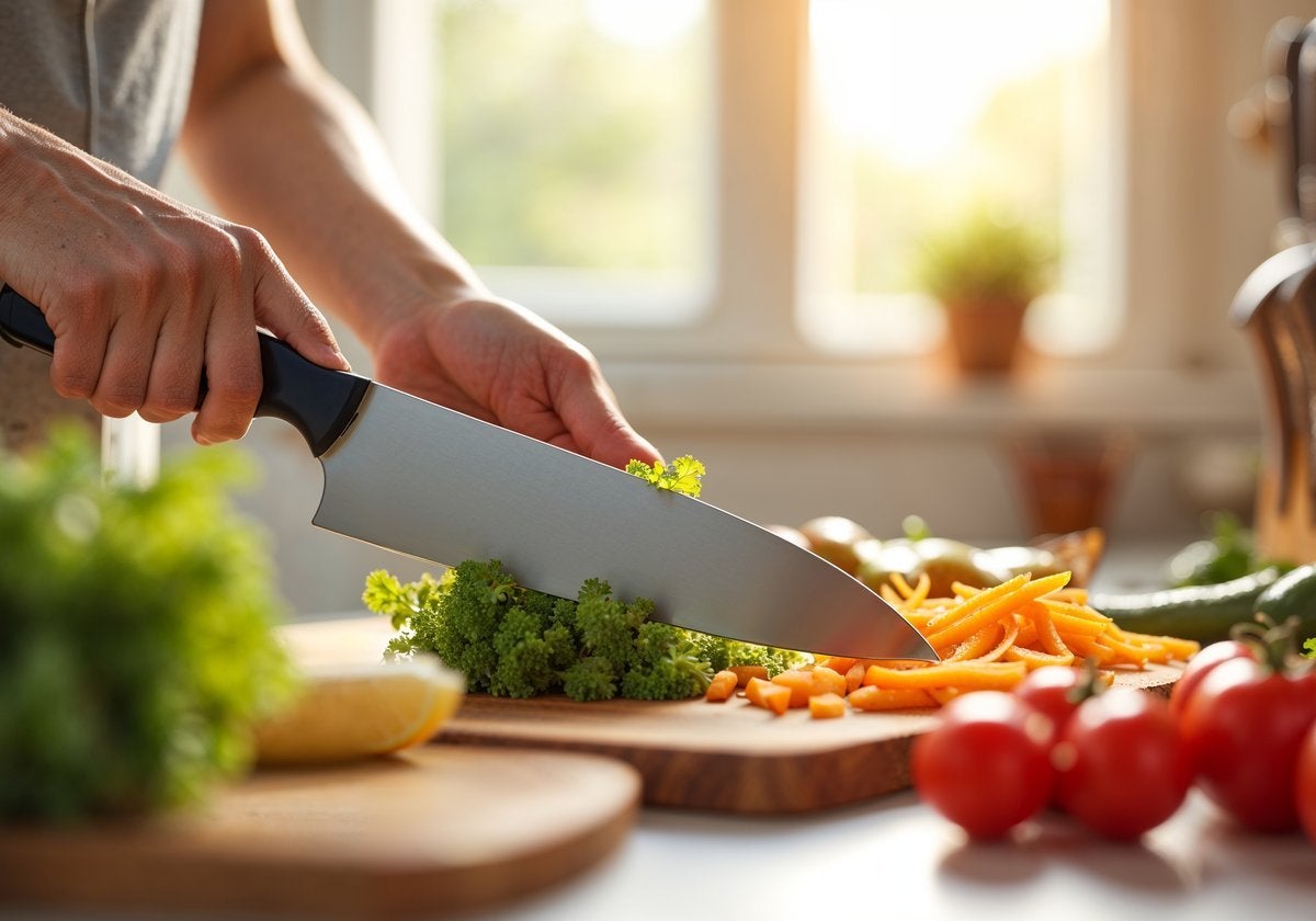 Descubre los cuchillos de cocina que usan los chefs profesionales