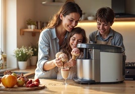 Prepara helados caseros en minutos con estas prácticas heladeras