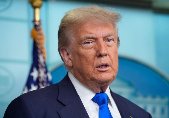 El presidente estadounidense, Donald Trump.