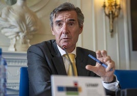 El presidente de la CMNV, Carlos San Basilio.