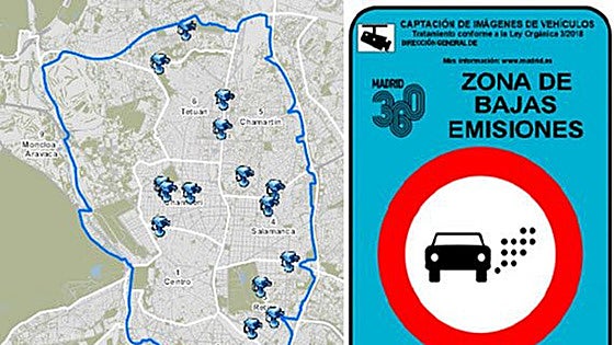 Las Zonas de Bajas Emisiones ya suponen el equivalente a 100.000 campos de fútbol en España
