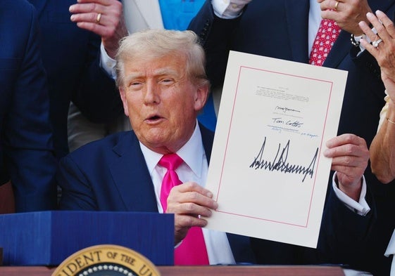 El presidente de Estados Unidos, Donald Trump