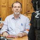 Juraj Cintula, el acusado de atentar contra el primer ministro eslovaco, este martes en el tribunal especial donde ha comenzado el juicio.