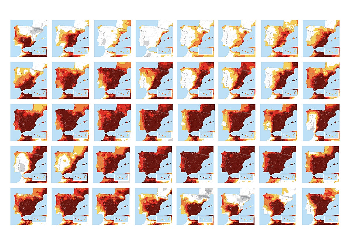 Hace calor en verano, pero cada vez es menos normal