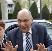 Alejo Vidal-Quadras, de 79 años, a su llegada en abril a la Audiencia Nacional.