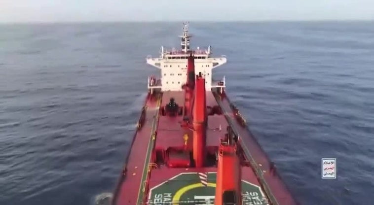 Así hundieron los hutíes el buque 'MV Magic Seas'