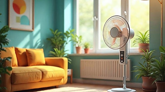 ¿Calor insoportable? Estos ventiladores de pie te salvan el verano