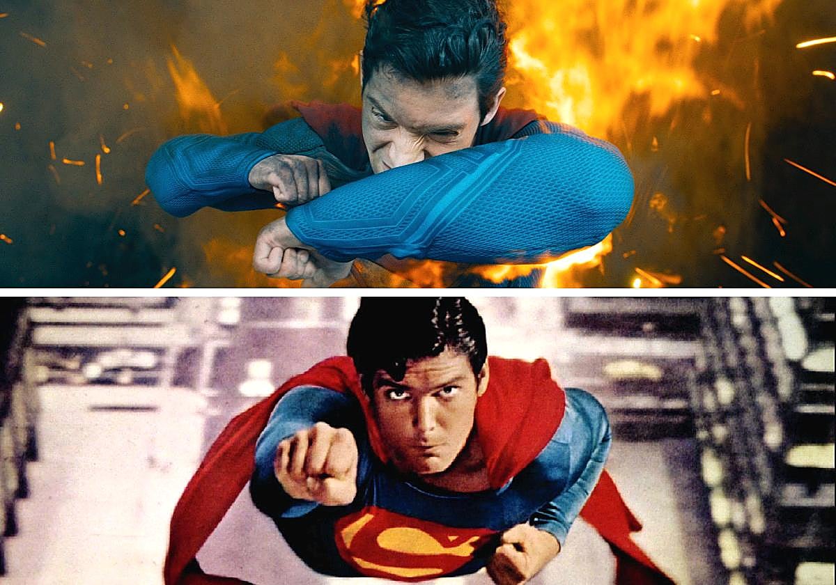 David Corenswet da vida al Hombre de Acero 47 años después del 'Superman' de Richard Donner con Chistopher Reeve.