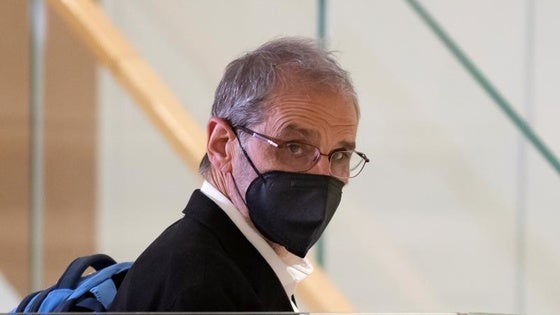 Josu Ternera en septiembre de 2021 en una vista en un tribunal de París.