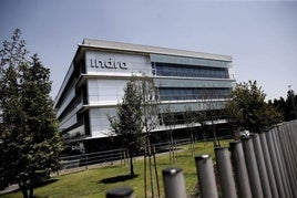 Sede de Indra en Madrid.