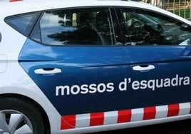 Un coche de los Mossos.