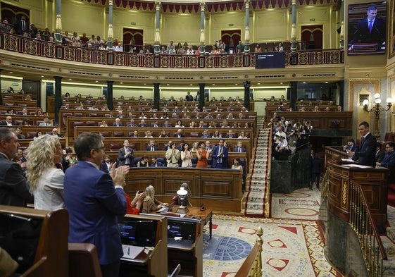 Pleno en el Congreso de los Diputados.