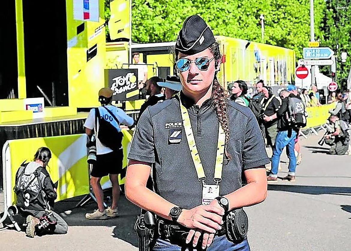 El dispositivo de seguridad en el Tour es espectacular.