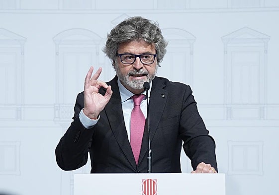 El vicepresidente de Junts y diputado del parlamento catalán, Antoni Castellà