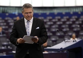 El comisario de Comercio, Maros Sefcovic.