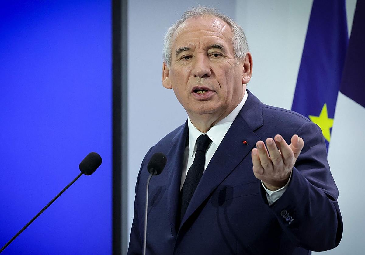 El primer ministro galo, François Bayrou.