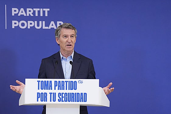 Alberto Núñez Feijóo.