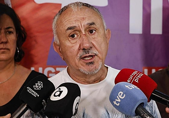 El secretario general de UGT, Pepe Álvarez.