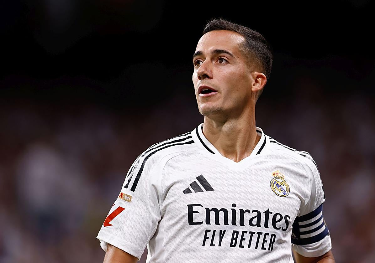 Lucas Vázquez, durante un partido del Real Madrid.
