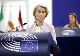 La presidenta de la Comisión Europea, Ursula von der Leyen.
