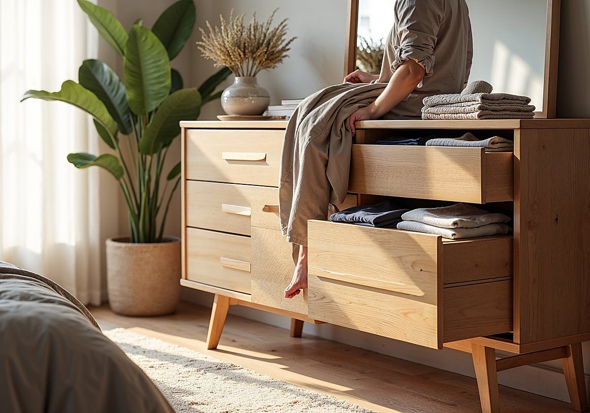 Pon orden y estilo en tu dormitorio con estas cómodas para guardar lo que necesites