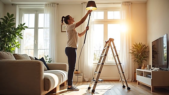 ¿No tienes una escalera plegable de aluminio? Estas son las mejores del mercado
