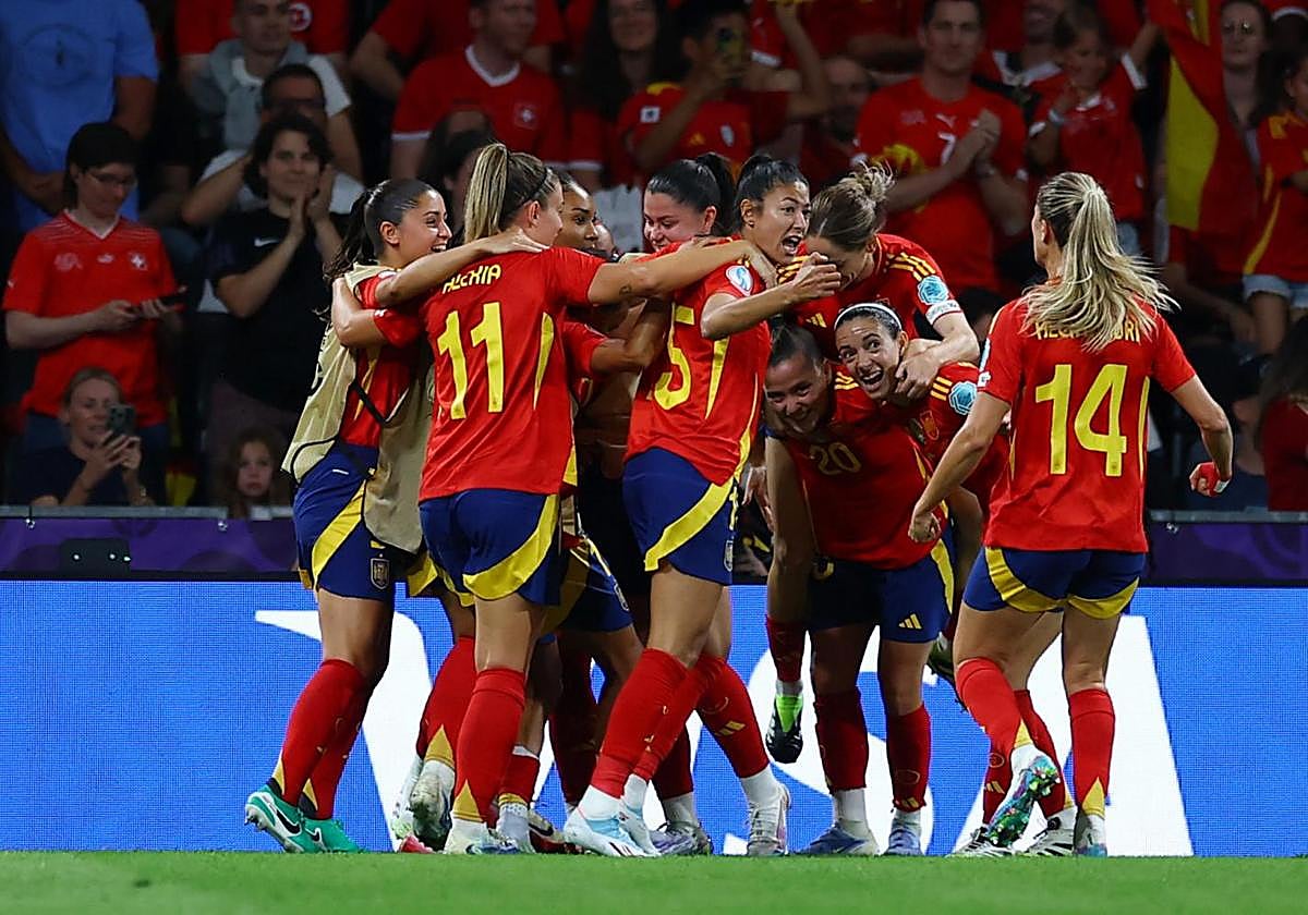 Así hemos narrado la histórica victoria de España ante Suiza para clasificarse a semifinales