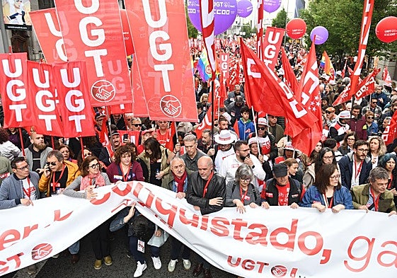 Los sindicatos exigieron el pasado 1 de mayo la reforma del despido.