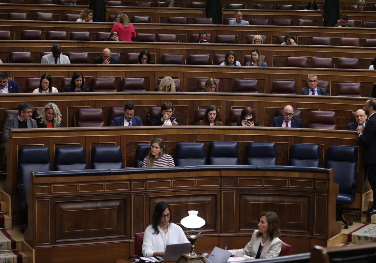 Control session in the Spanish Congress of Deputies