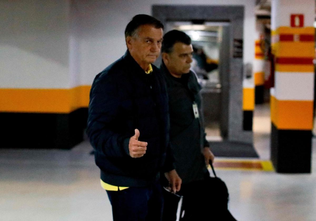 El expresidente de Brasil, Jair Bolsonaro.