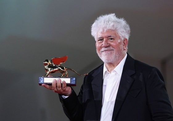 Pedro Almodóvar en el Festival de Venecia el año pasado.