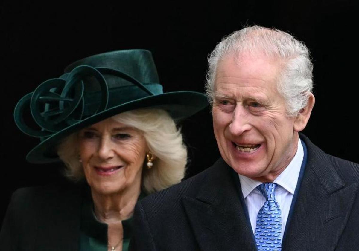 Charles of England and Camilla Parker-Bowles