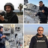 Los periodistas palestinos también pasan hambre