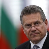 El jefe negociador de la UE, el comisario de Comercio, Maros Sefcovic.