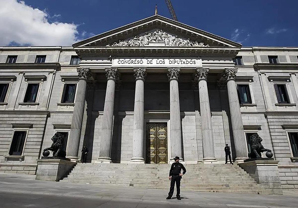 El Congreso de los Diputados.