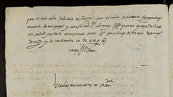 Hallada en Simancas una carta de Góngora para un puesto en la Capilla Real cordobesa