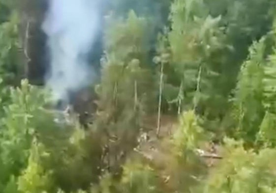 Un avión con más de 40 pasajeros se estrella en Rusia sin dejar supervivientes