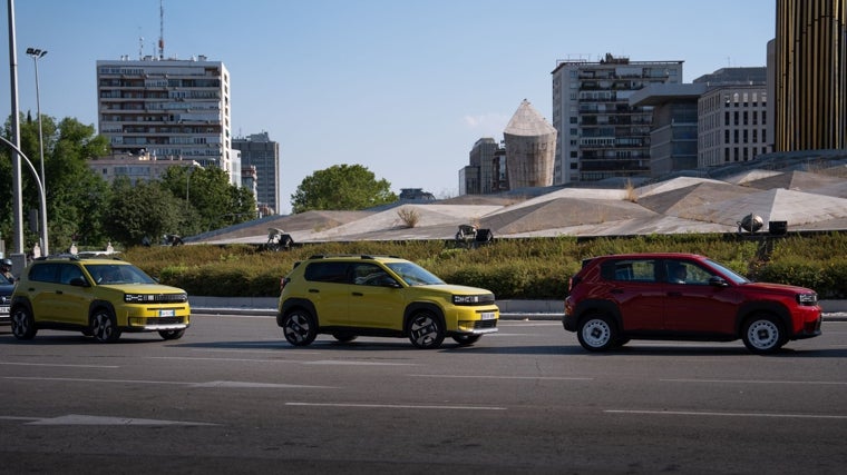 The Grande Panda is already on the roads in Spain