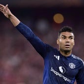 Casemiro sigue siendo uno de los referentes del Manchester United.