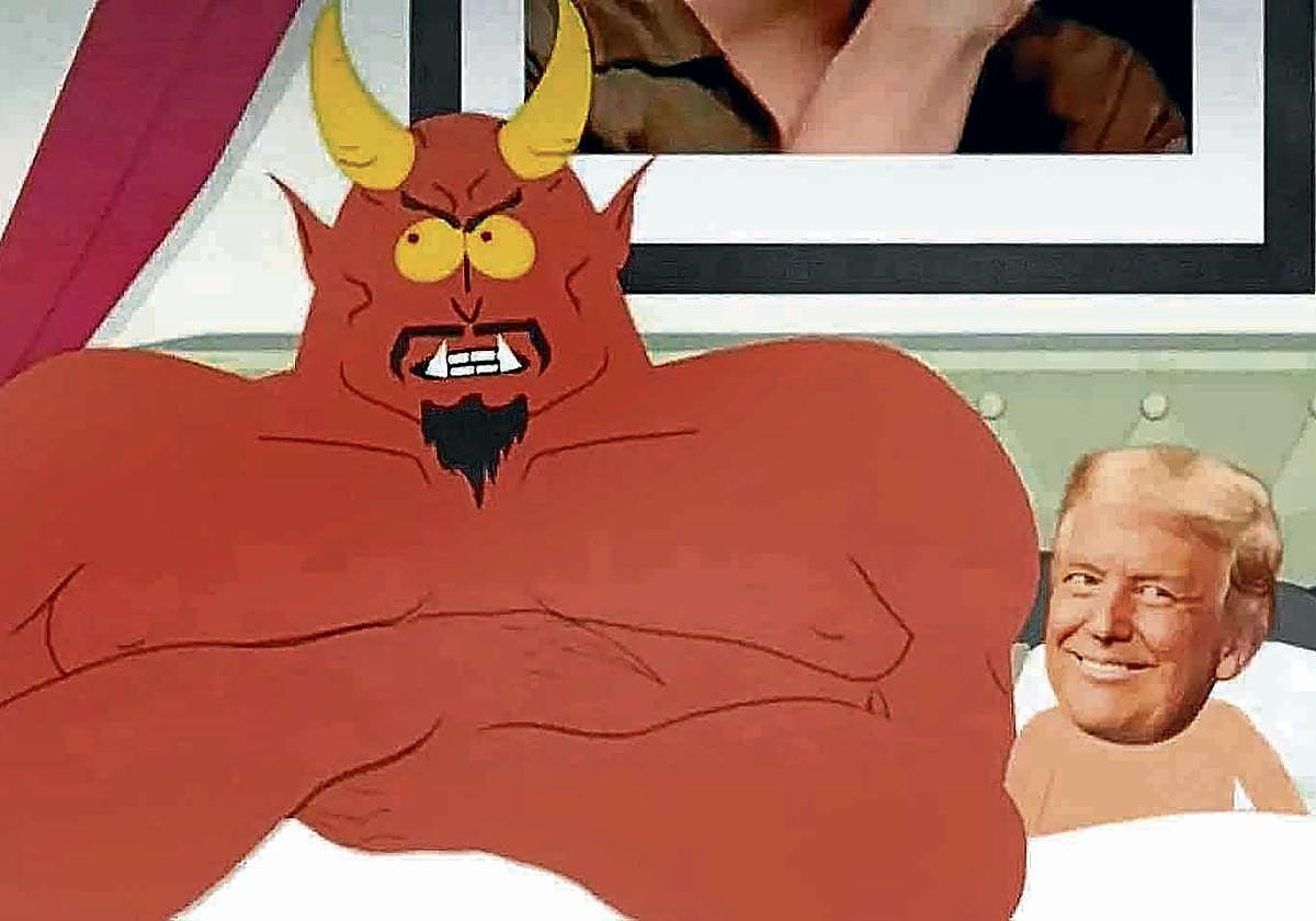 'South Park' mete en la cama a Trump y Satán