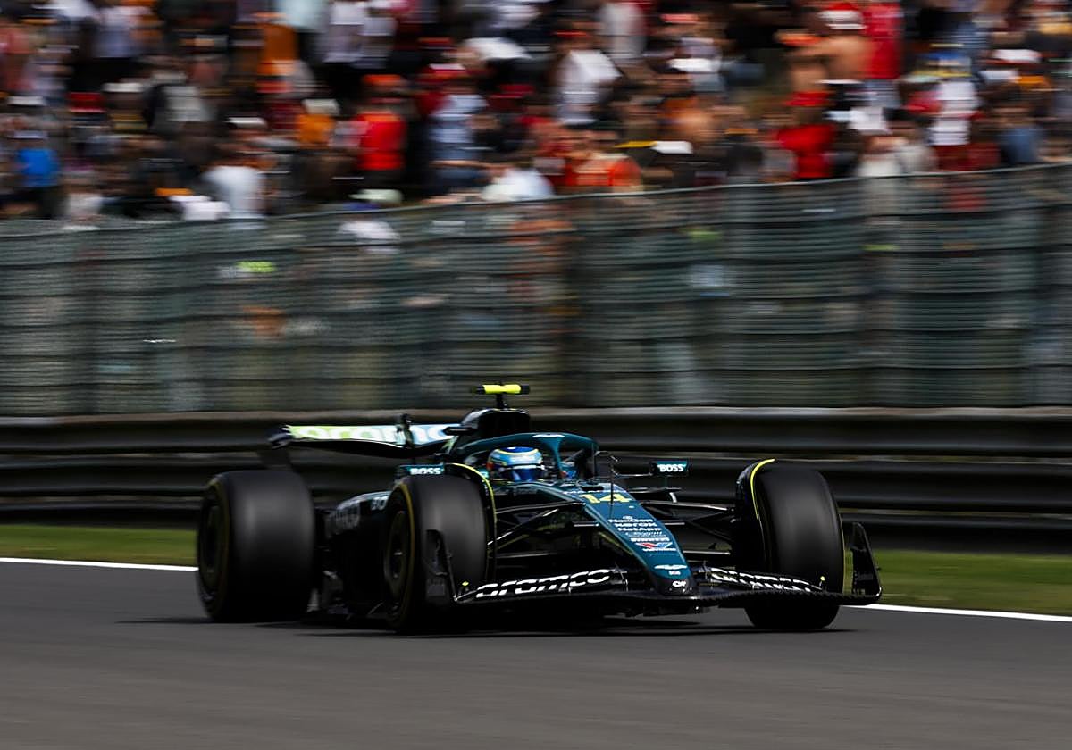 Fernando Alonso, en el GP de Bélgica