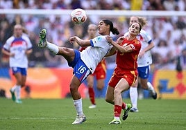 La final de la Eurocopa femenina, en imágenes