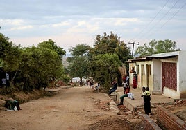 Una calle de Lilongüe, la capital. Malaui