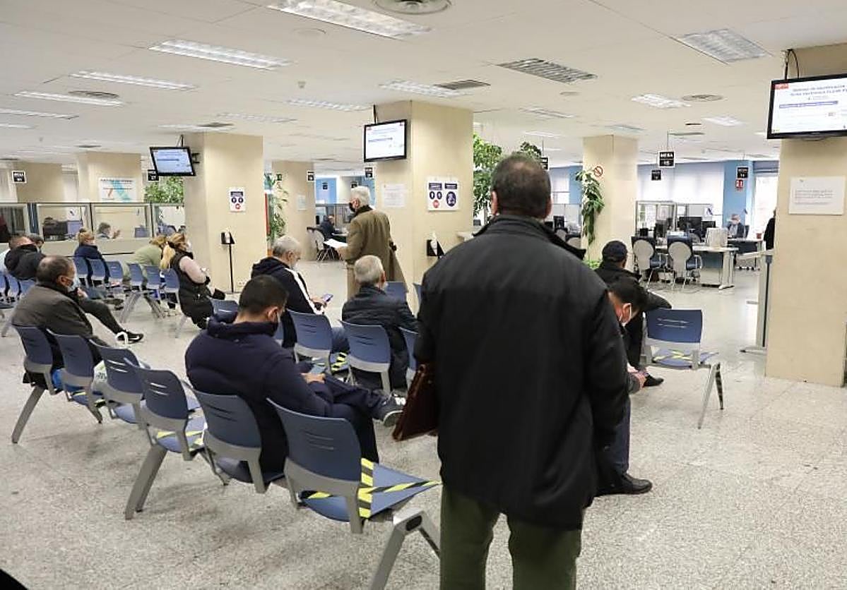 Oficina de la Agencia Tributaria en Madrid.