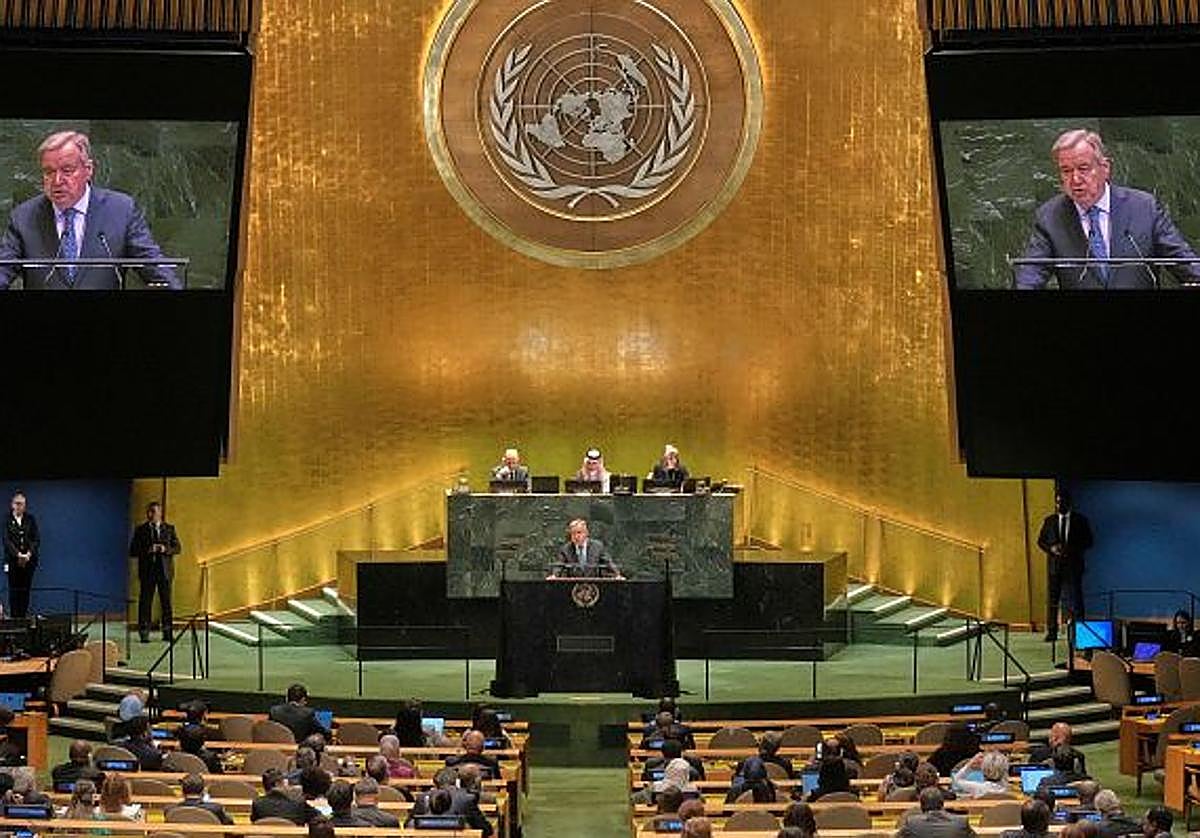 La conferencia en la ONU sobre los dos estados para Palestina arrincona a Hamás