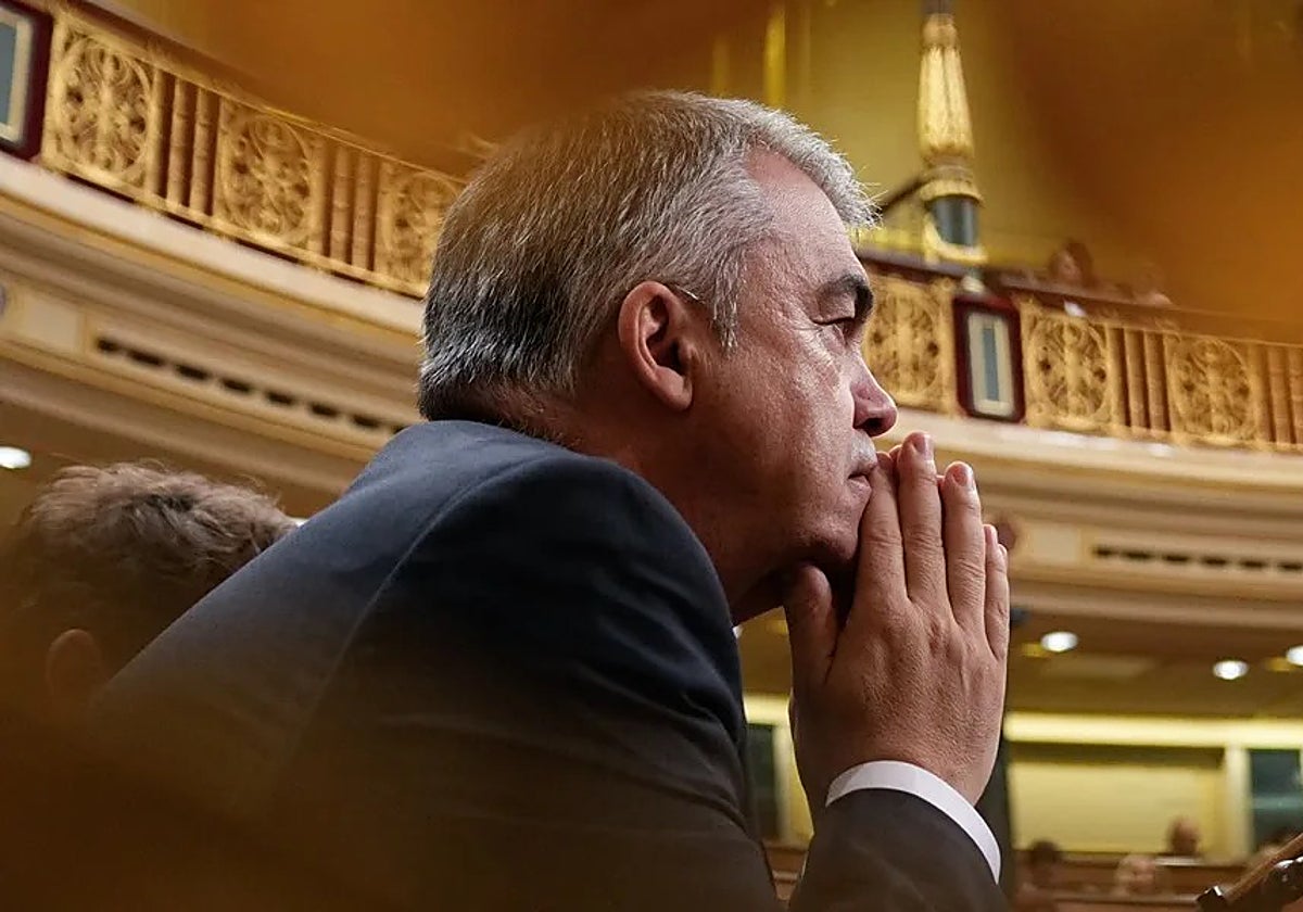 Santos Cerdán en el Congreso