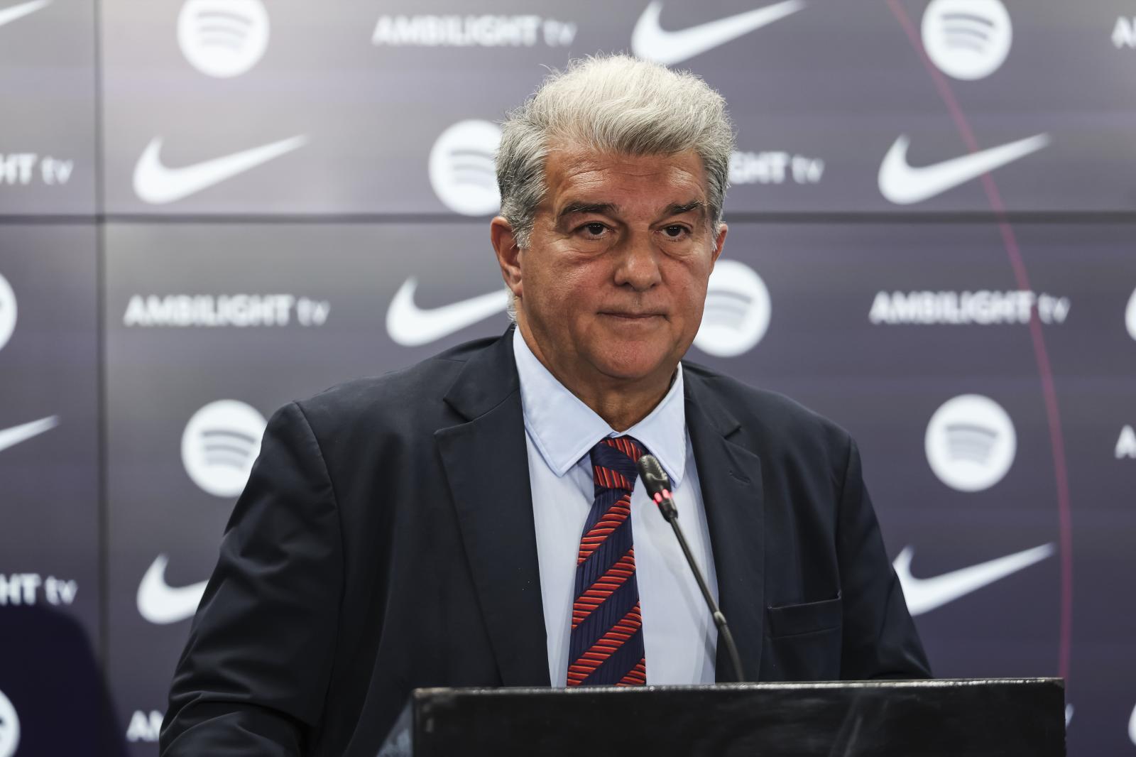 Joan Laporta, President of FC Barcelona.