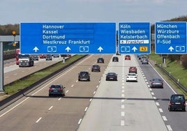 Autopista en Alemania