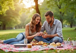 Si eres un amante del camping necesitas este completo kit de vajilla para dos